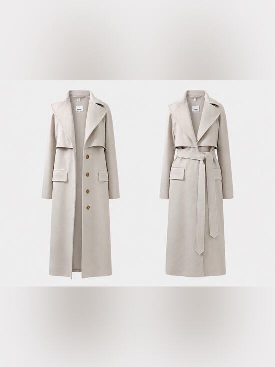 Burberry Jackets & Blazers - Burberry Women’s Long Belted Cashmere blend long coat $2590 US8